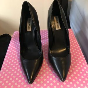 Sexy black stiletto heels